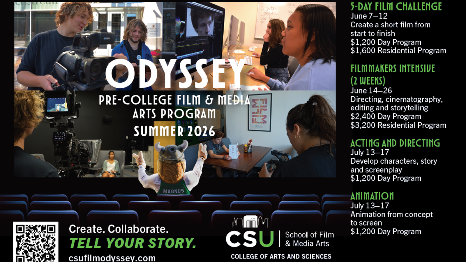 5 - Day Film Challege | CSU School of Film & Media Arts Odyssey Program ...